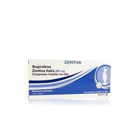 Ibuprofene Zent It*24cpr 200mg