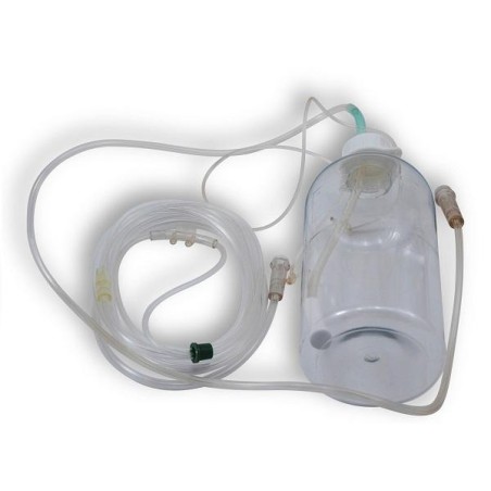 Gorgogliatore Per Ossigenoterapia Con Occhiale + Cannula Nasale