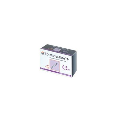 Siringa Insulina Becton Dickinson 0,5 Ml 100 Ui Ago Gauge 30 30 Pezzi