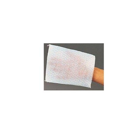 Manopola Monouso Per Lavaggi Parziali Composta Da Una Spugna In Poliestere Saponata E Da Un Drappo In Tessuto Non Tessuto Senza 