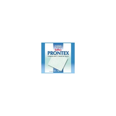 GARZA IN TESSUTO NON TESSUTO PRONTEX SOFT 10X10CM 100 PEZZI