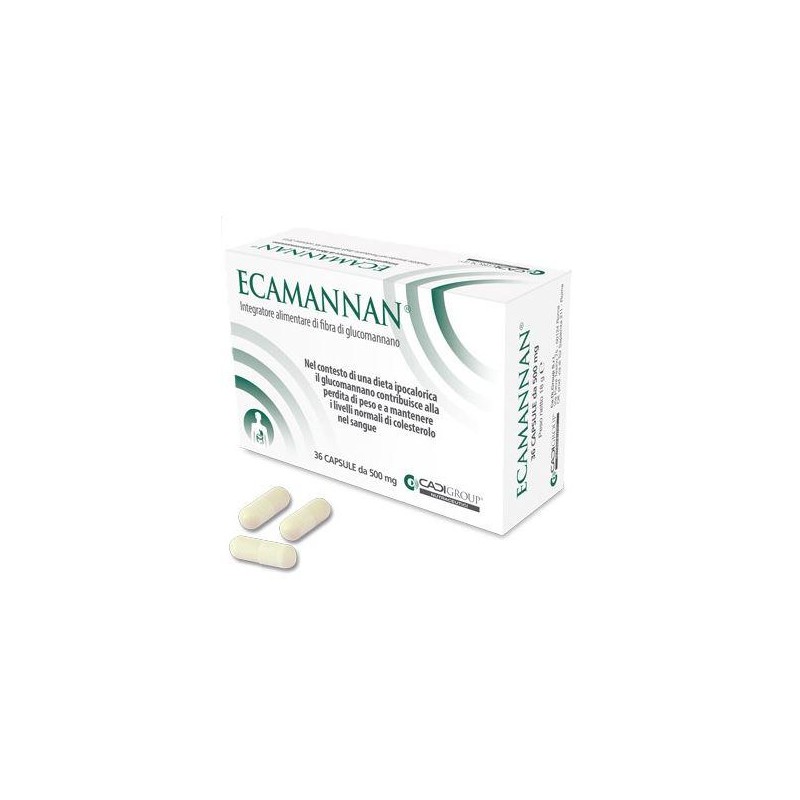 Ecamannan 36 Capsule 500 Mg