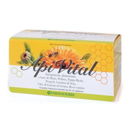 Apivital 15 Flaconcini Da 20 Ml 300 Ml