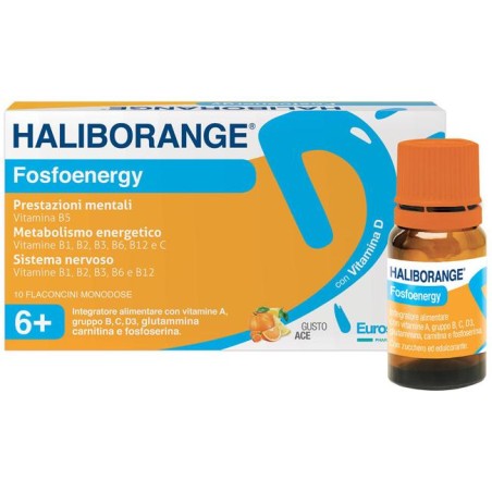 Haliborange Fosfoenergy 10 Flaconcini 10 Ml