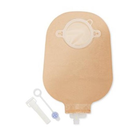 Sacca Urostomia Anatomica Uro Rubinetto Di Chiusura Di Sicurezza Nova 2 43mm 10 Pezzi+1attatore+tappini Esterni