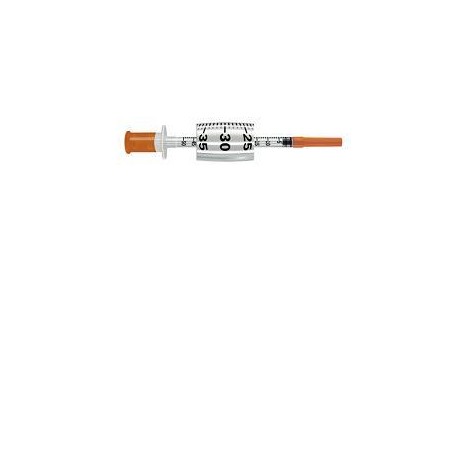 Siringa Per Insulina Pic Insumed 0,5 Ml 100 Ui Ago Gauge 31 Lunghezza 8 Mm Senza Spazio Morto 3 Sacchetti Da 10 Pezzi