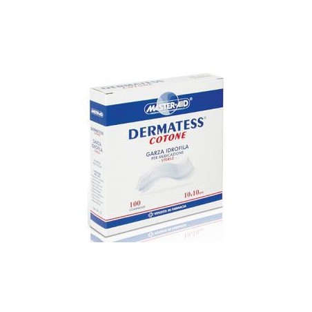 Garza Idrofila Dermatess Cot 10x10 100 Pezzi