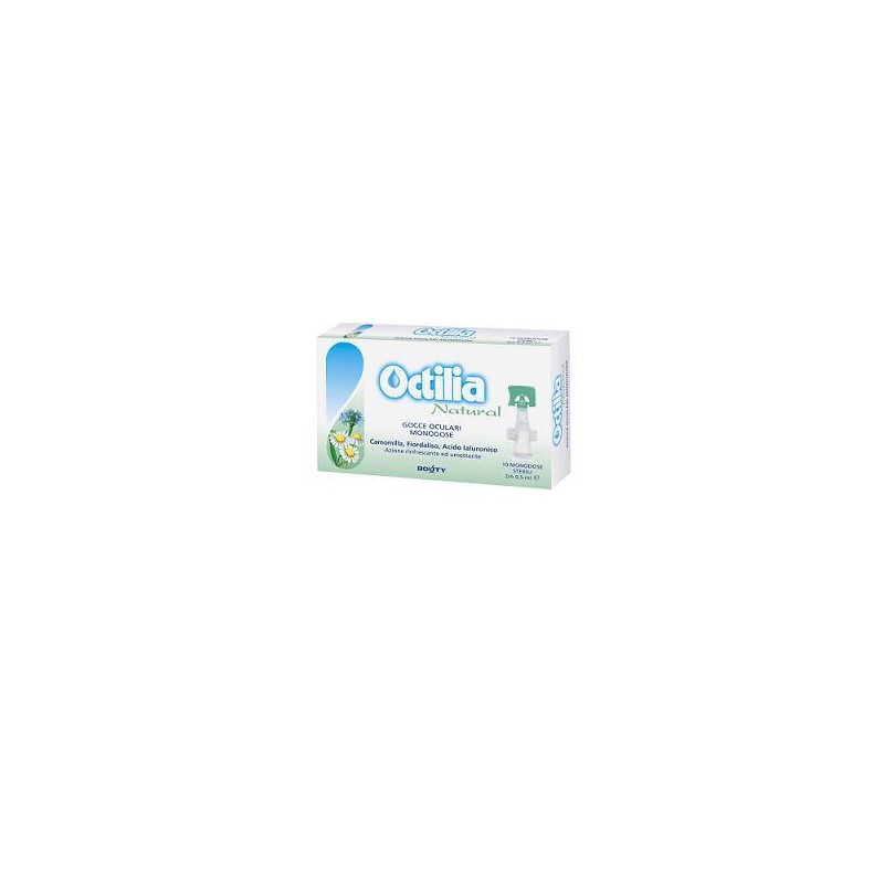 Octilia Natural Gocce Occhi Irritati E Arrossati 10 Flaconcini Monodose 0,5 Ml Octilia Natural Gocce Occhi Irritati E Arrossati 10 Flaconcini Monodose 0,5 Ml