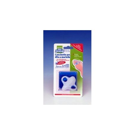 Cuscinetto Per Dita A Martello Realizzato In Gel Di Siliconebianco Semitrasparente Sagomata Per Proteggere E Distendere Le Dita