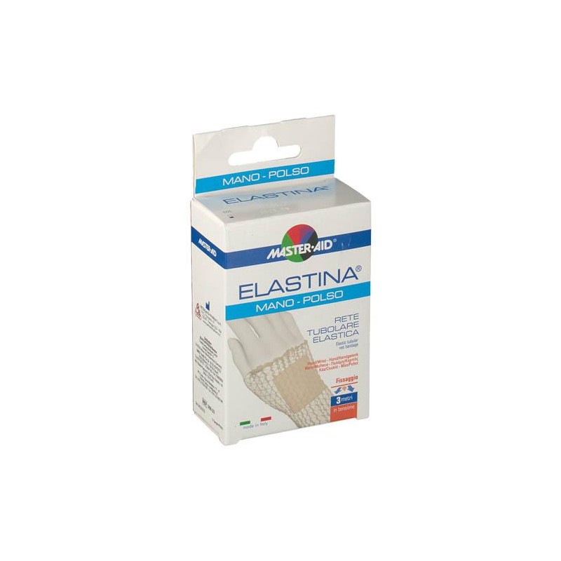 Rete Tubolare Elastica Ipoallergenica Master-aid Elastina Mano/polso 3 Mt In Tensione Calibro 3 Cm