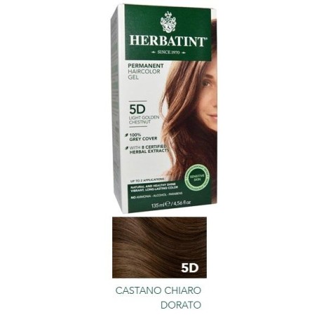 Herbatint 5d Castano Chiaro Dorato 150 Ml