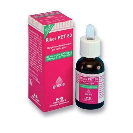 Ribes Pet 80 Gocce Olio 25 Ml Con Contagocce