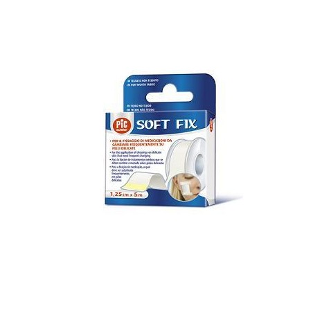 Cerotto In Rocchetto Pic Soft Fix Tessuto Non Tessuto 5x500 Cm Con Fustella