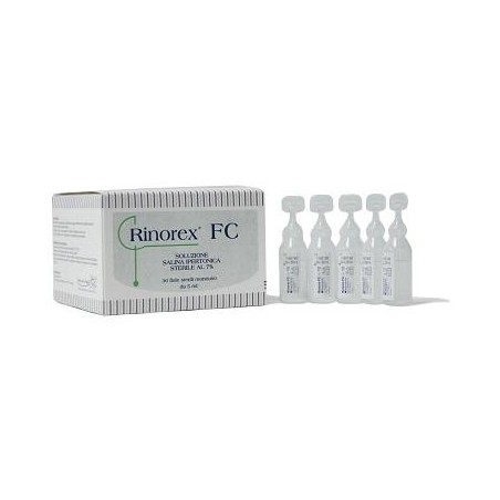 Rinorex Fc Soluzione Salina Ipertonica 7% 30 Fial Da 5 Ml