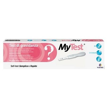 Test Di Gravidanza Rapido Hcg Mytest 2 Pezzi