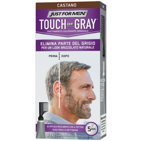 Just For Men Touch Of Gray Castano 40 G