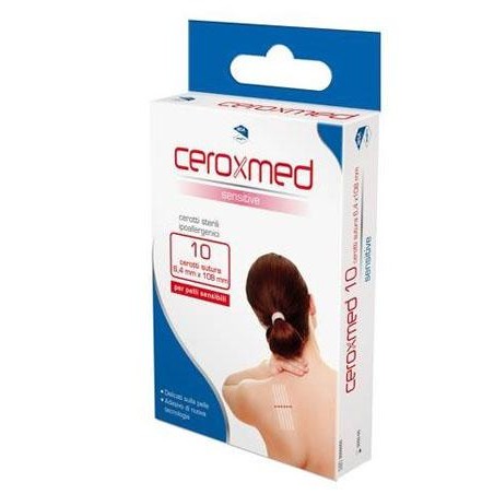 Cerotto Per Sutura Ceroxmed 6,4x108 Mm 10 Pezzi