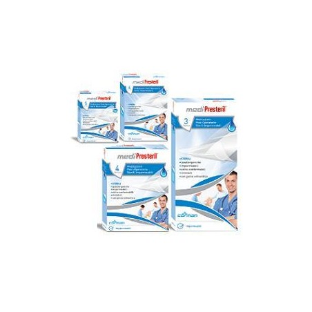 Medicazione Post Operatoria Medipresteril Impermeabile 10x15cm 4 Pezzi