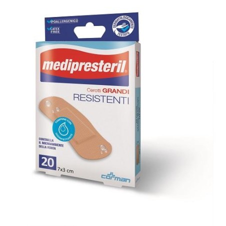 Cerotto Medio Medipresteril Resistente 7x2cm 20 Pezzi