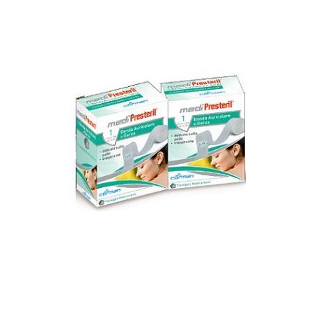 Benda Auricolare Garza Medipresteril 12/8 Fu M5x1cm 14/14 Fili