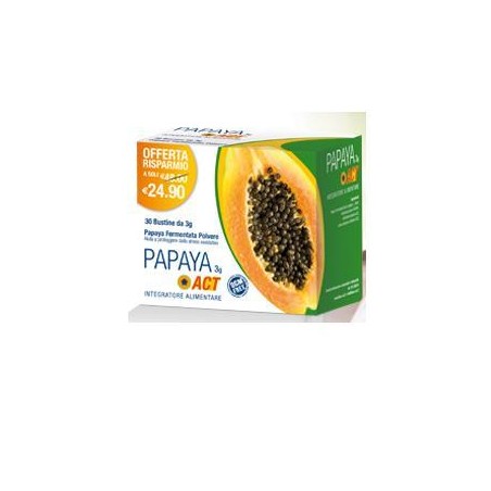 Papaya Act 30 Bustine Da 3 G