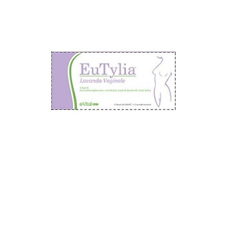 Eutylia Lavanda Vaginale 5 Flaconi 140 Ml + 5 Cannule Monouso