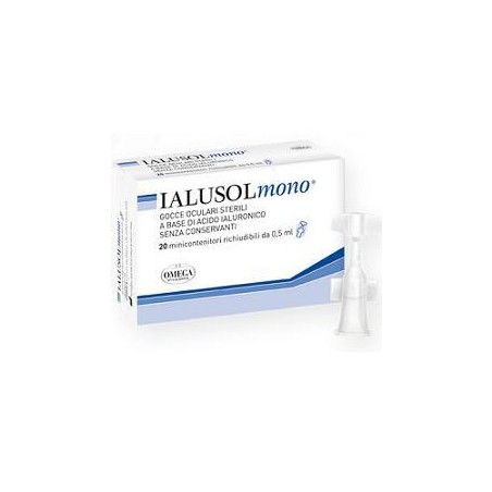 Ialusol Mono Gocce Oculari 20 Flaconcini 0,5 Ml