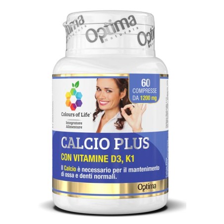 Colours Of Life Calcio Plus 60 Compresse 1200 Mg