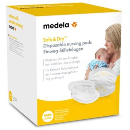 Safe & Dry Coppetta Assorbilatte 30 Pezzi