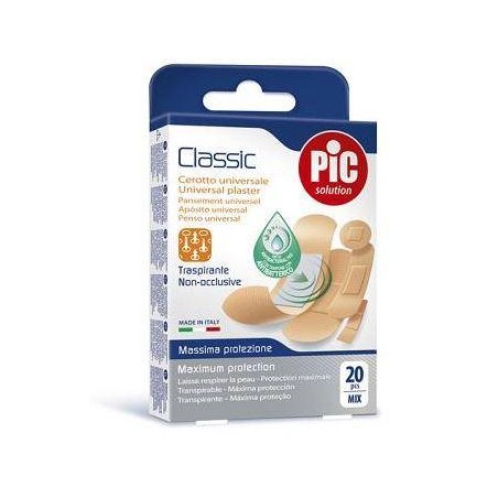 Cerotto Pic Classic Mix Antibatterico 20 Pezzi