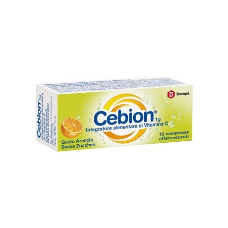 Cebion Effervescente Vit C Senza Zucchero 10 Compresse