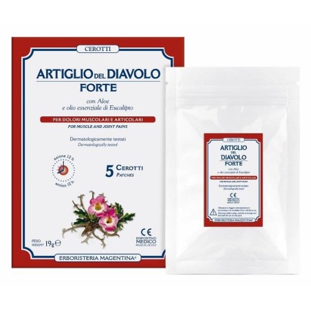 Artiglio Del Diavolo Forte Cerotto 5 Pezzi