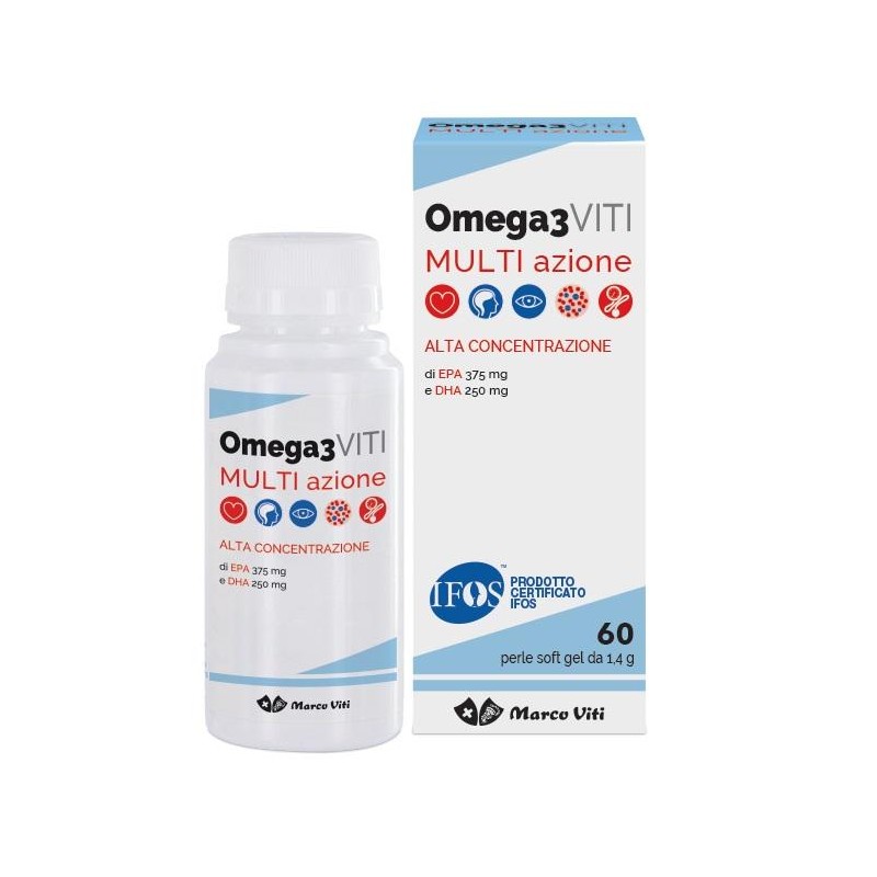 OMEGA3 VITI MULTIAZIONE 60 PERLE