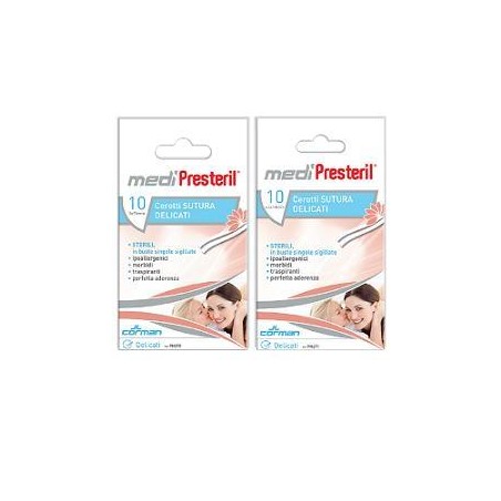 Cerotto Per Sutura Medipresteril Delicato Tnt 3x75mm 10 Pezzi