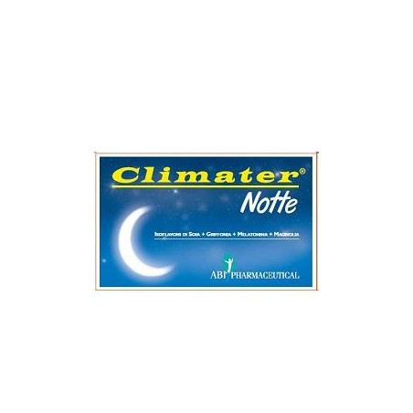 Climater Notte 20 Compresse Orosolubili 600mg*