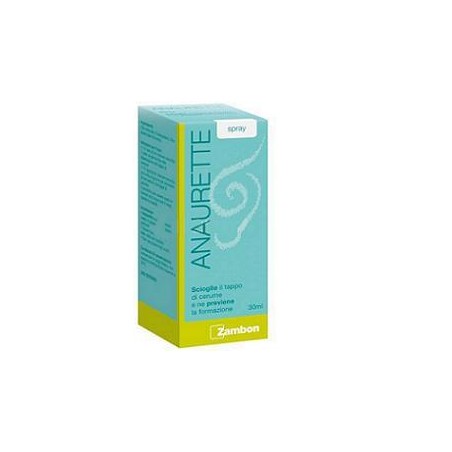 Spray Irrigatore Per La Rimozione Del Cerume Anaurette 30 Ml