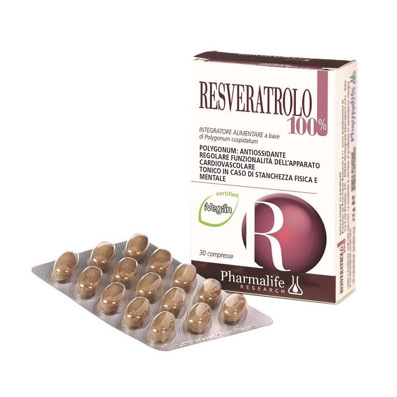 Resveratrolo 100% 30 Compresse