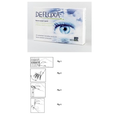 Defluxa Gocce Oculari 15 Contenitori Monodose Da 0,4 Ml