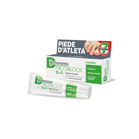Dermovitamina Micoblock 3 In 1 Piede D'atleta 30 Ml