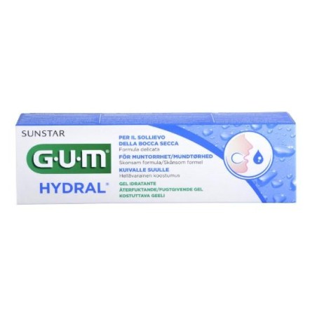 Gum Hydral Gel Idratante Per Bocca Secca 50 Ml