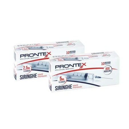 Siringa Prontex 2,5 Ml Ago Ind 10 Pezzi