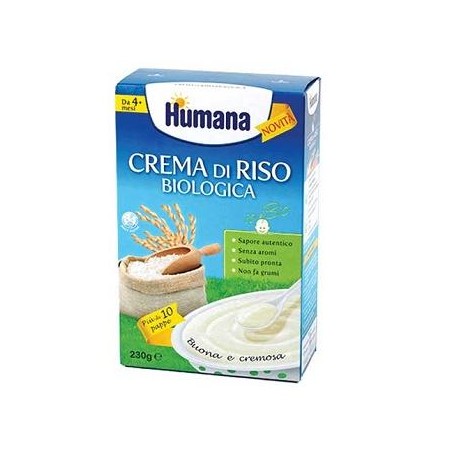 Humana Crema Di Riso Biologico 230 G