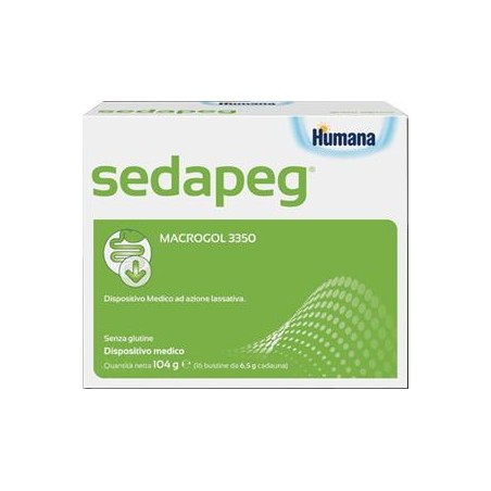 Sedapeg Bustine Humana 16 Bustine Da 6,5 G