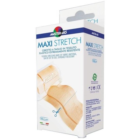 Master-aid Stretch Cerotto A Taglio In Tessuto Elastico Resistente 50 X 6 Cm