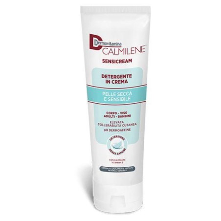 Dermovitamina Calmilene Sensicream Detergente In Crema Senza Sapone Per Pelle Secca E Sensibile 250 Ml