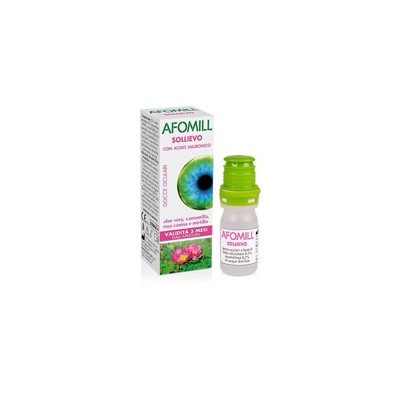 Afomill Sollievo Gocce Oculari Sollievo Occhi 10 Ml