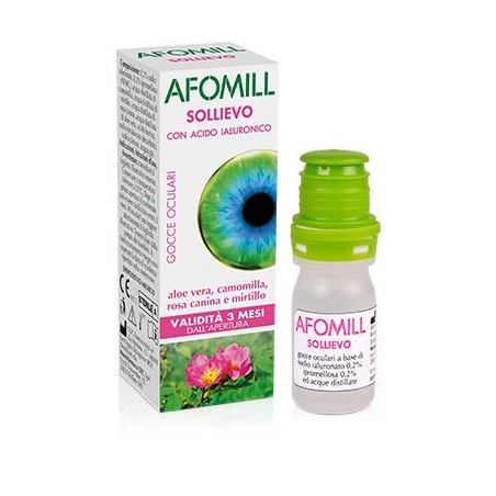 Afomill Sollievo Gocce Oculari Sollievo Occhi 10 Ml