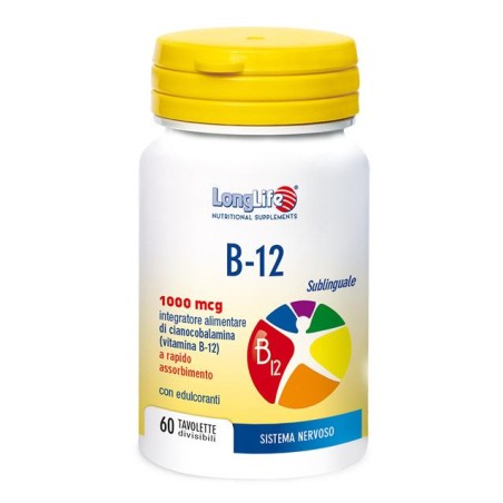 Longlife B12 1000 Mcg 60 Compresse