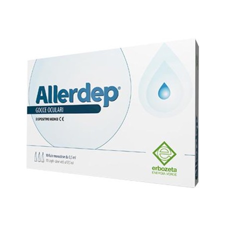Allerdep Gocce Oculari 10 Fiale Monodose 0,5 Ml