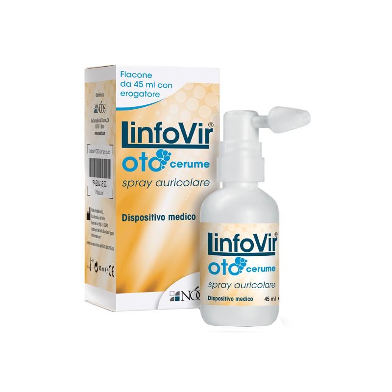 Linfovir Oto Cerume Spray Auricolare 45 Ml